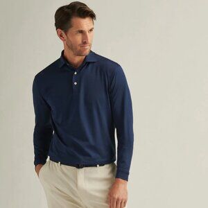 Peter Millar Long Sleeve Golf Polo